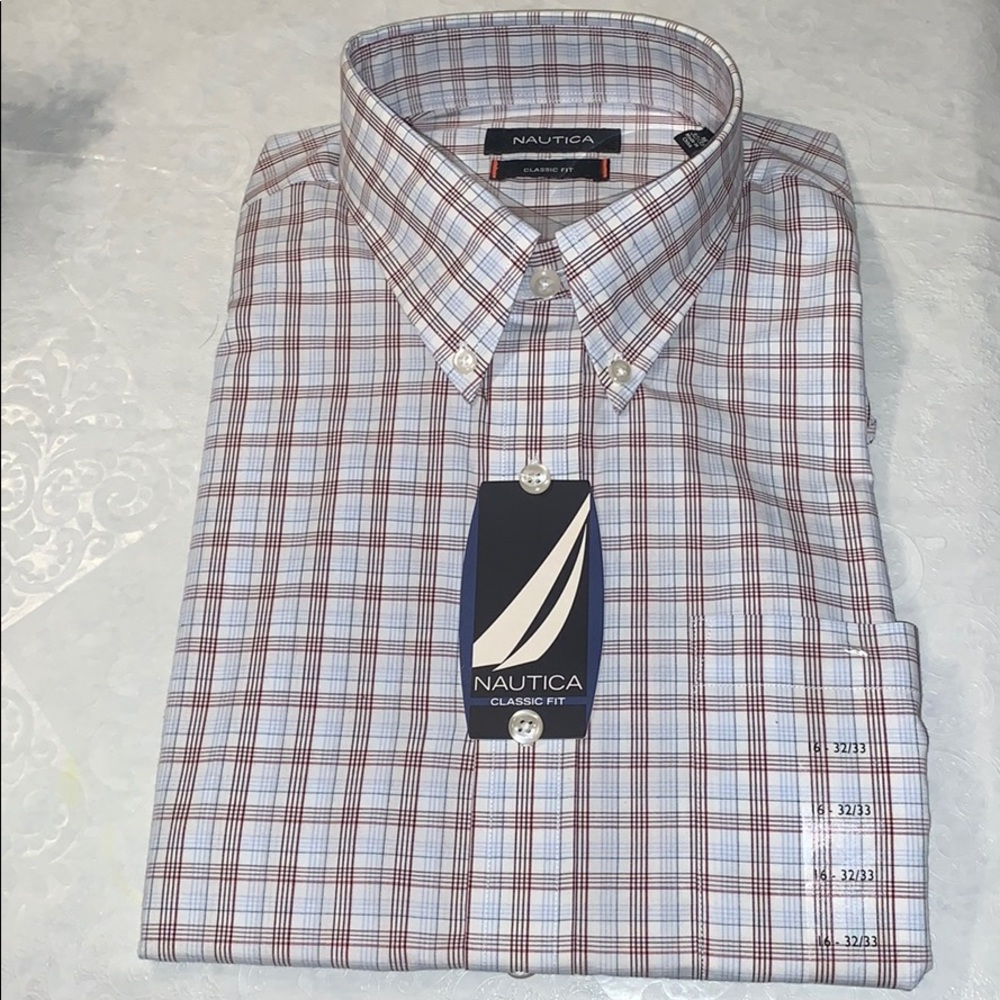Nautica classic fit button down shirt